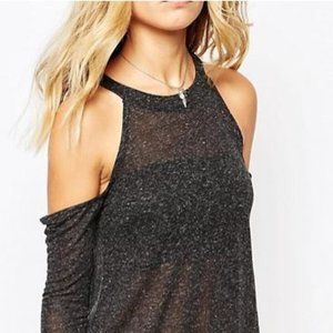 ASOS Cold Shoulder Top